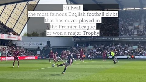 Millwall most famous English football clubs hasnt played in the Premier League or won a major Trophy