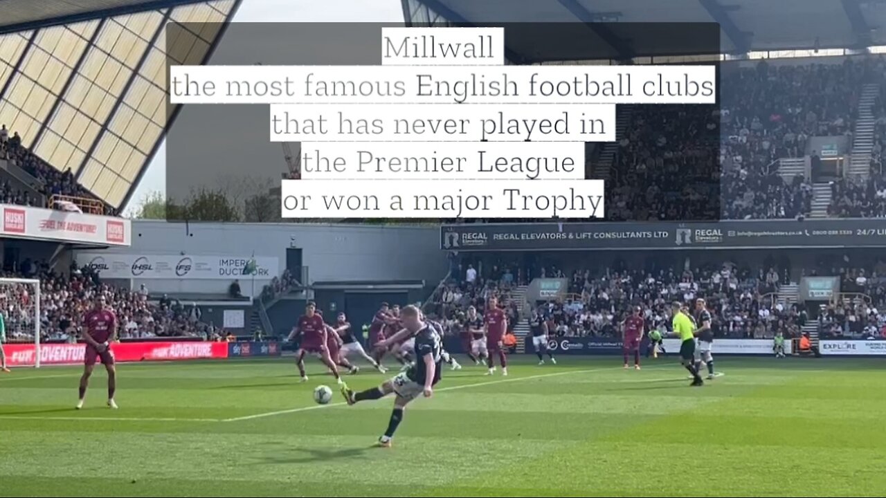 Millwall most famous English football clubs hasnt played in the Premier League or won a major Trophy