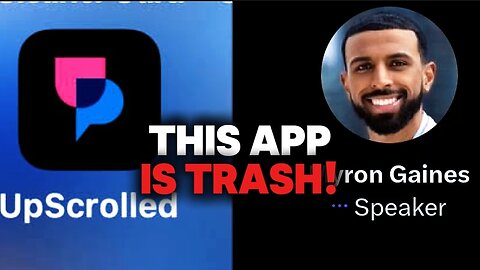 Myron Gaines on Upscroll App, Censorship & Late Night X Spaces Madness