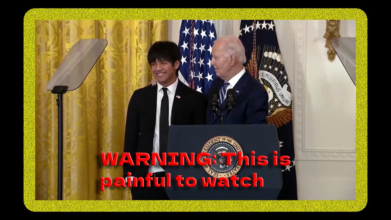 [VIDEO] WARNING: Joe Biden Sings Happy Birthday To A Young Man And Forgets His Name