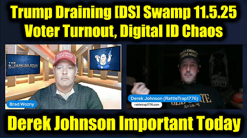 DEREK.JOHNSON: Trump Draining [DS] Swamp w/Voter Turnout, SGANON NEWS.