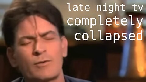 The Satisfying Downfall of Late Night Television Just Happened.
