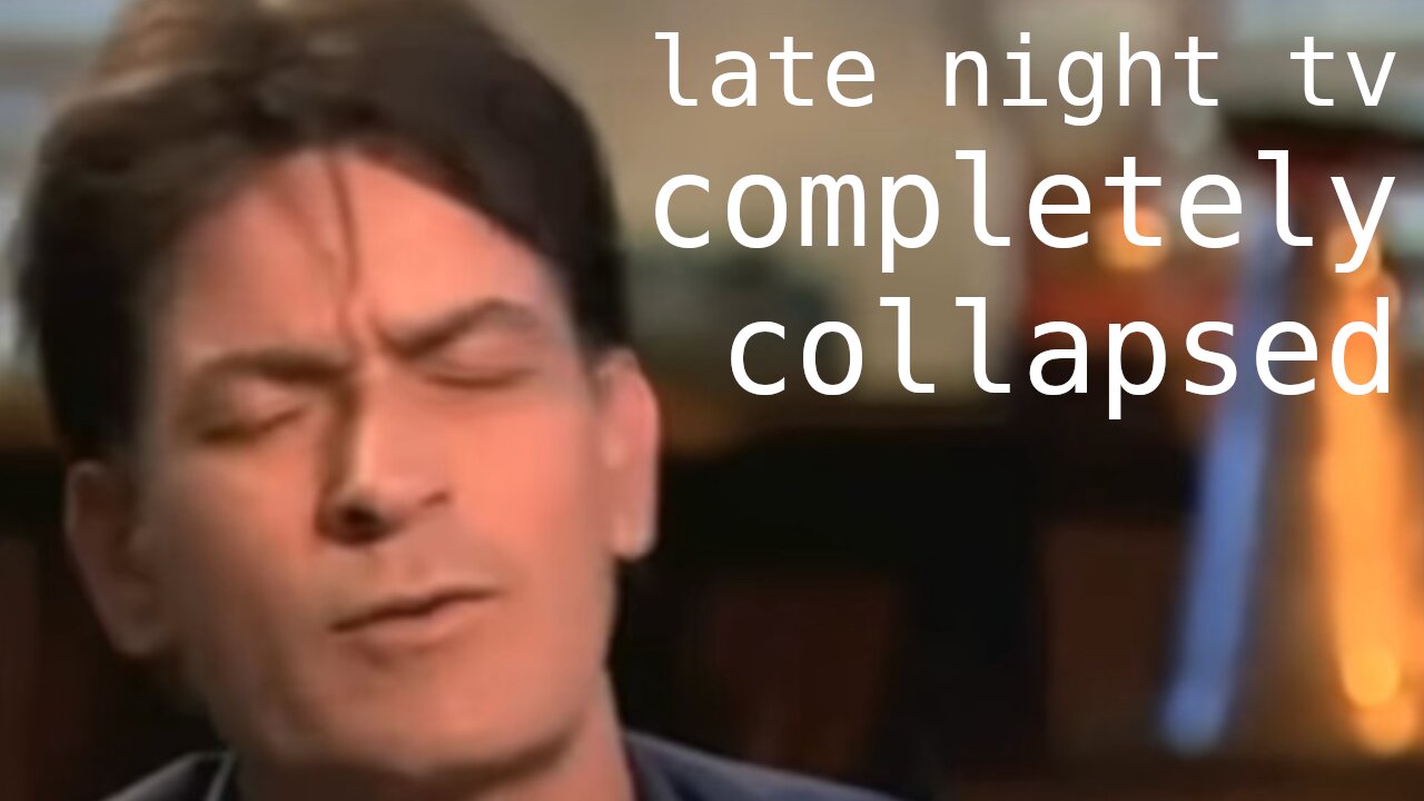 The Satisfying Downfall of Late Night Television Just Happened.