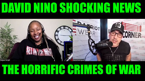 Nino Rodriguez & Trump BOMBSHELL 2.23.2025 - THE HORRIFIC CRIMES OF WAR!