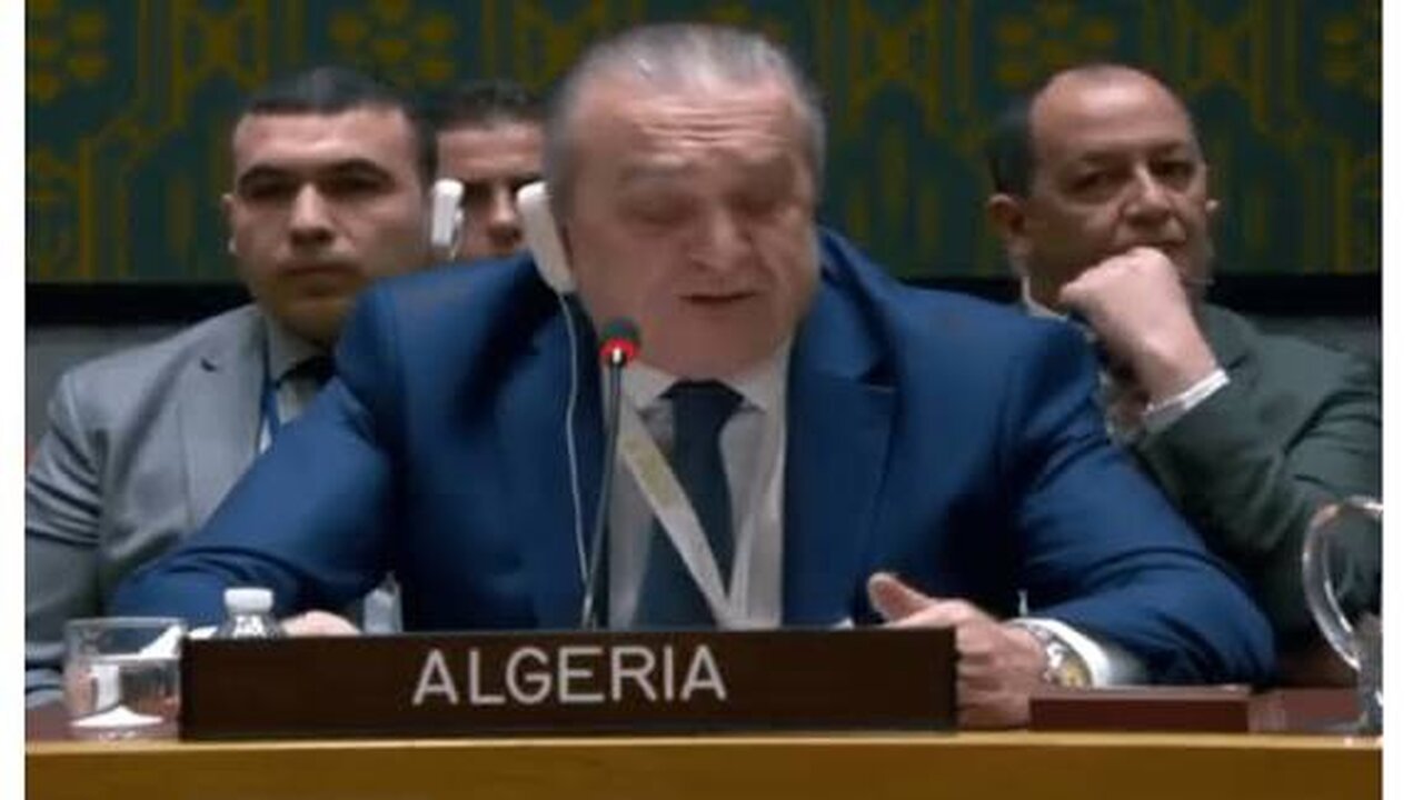 Algeria & Pakistan at UN denounced reckless attack & must hold Israel accountable