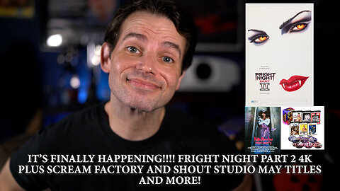 Fright Night Part 2 4K and Blu-ray Coming! Plus Scream Factory/Shout Studio Titles For May & More!