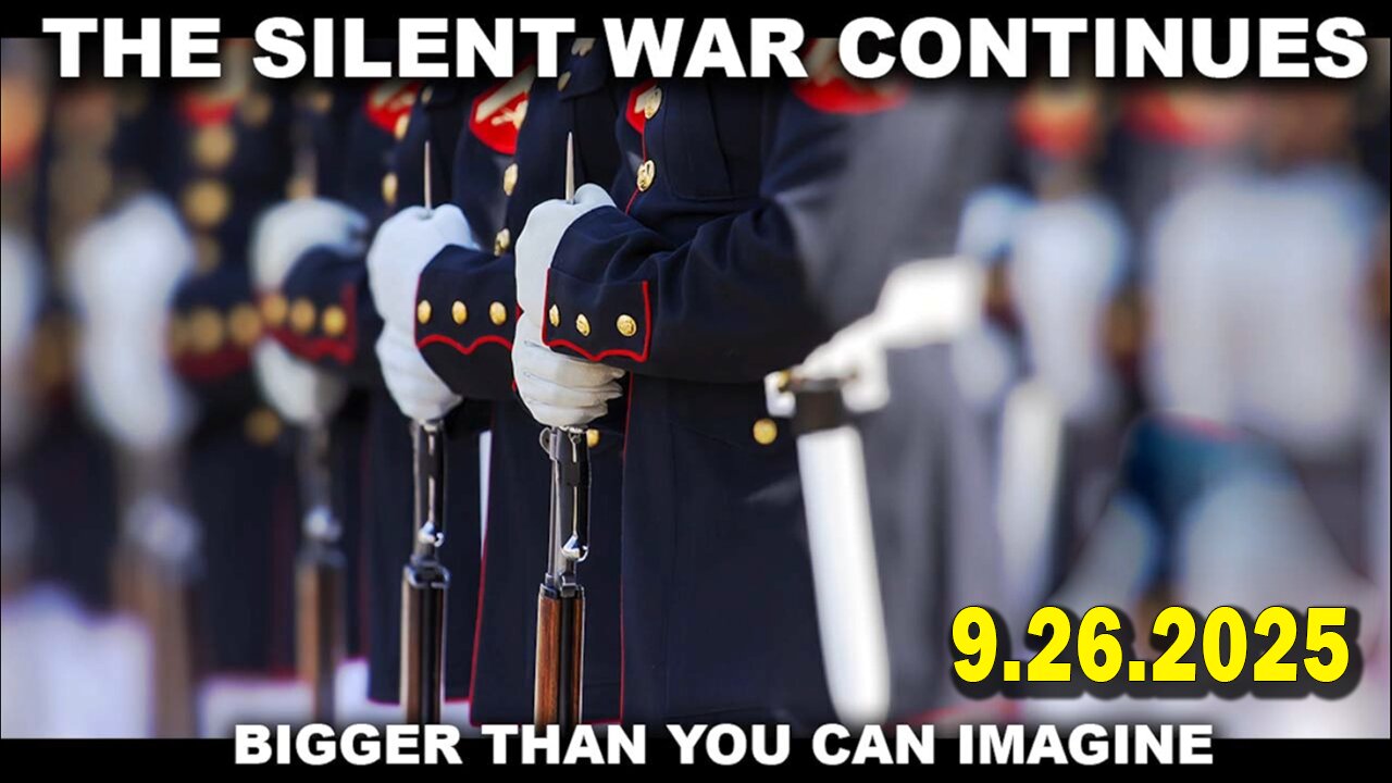 And We Know 9.26.25: The Silent War Continues, Indictments, Attacks, Severe ENEMY Panic, No Way Out