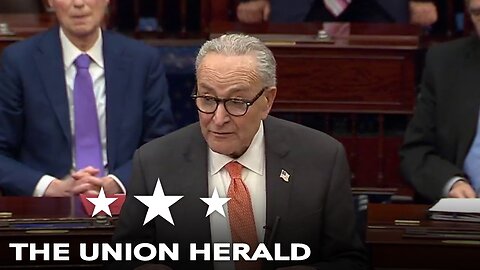 Senate Democratic Leader Schumer Delivers Remarks on the 38th Day of the Government Shutdown