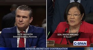 Sen Mazie Hirono Claims Trump Would Invade Greenland, Panama Canal