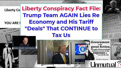 Liberty Fact File: Trump Team Lies Re "More Purchasing Power" and Tariffs