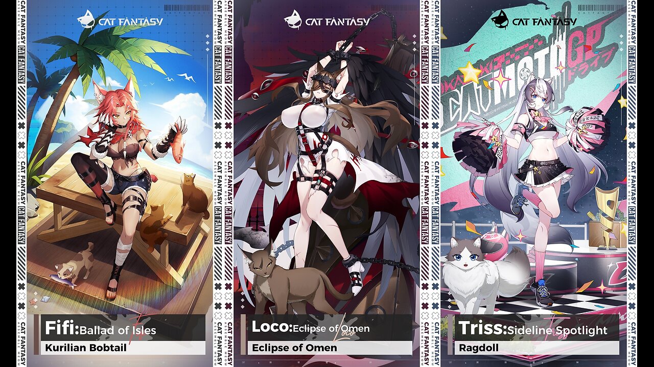 Cat Fantasy Shades of Sorrow BannerGameplay FIFIi Ballad of Isles LOCO Eclipse of Omen