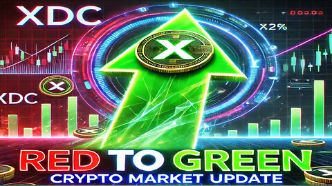 🔴 XDC Red to Green! This Coin is Recovering 🚀 | Crypto Market Update