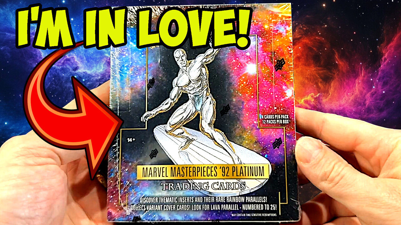 Upper Deck MARVEL MASTERPIECES '92 PLATINUM Box Opening!