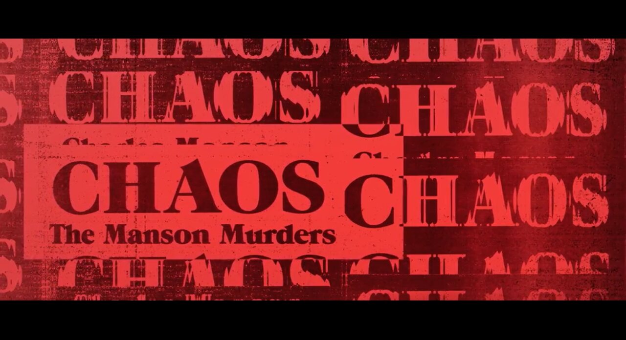 ⬛️🔺 CHAOS: THE MANSON MURDERS (2025) ▪️ MK ULTRA, TOM O'NEILL