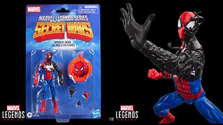 Marvel Legends Series - Secret Wars Spider-Man (Alien Costume) - Marvel Comics Collectible 6" Figure