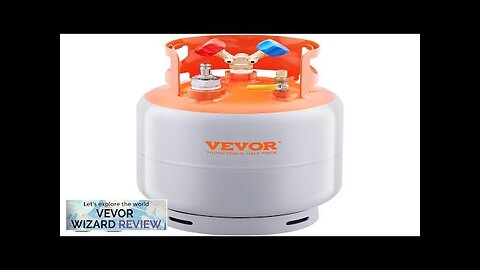 VEVOR Refrigerant Recovery Reclaim 30lb Cylinder Tank with Floating Switch Review