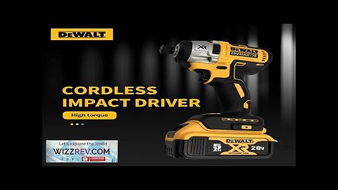 DEWALT DCD887 Electric drill tools Impact driver 20V Lithium-ion cordless drill Electric Review