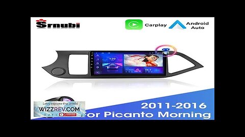 Srnubi 2 Din Car Radio for KIA PICANTO Morning 2011 2012 2013 Review