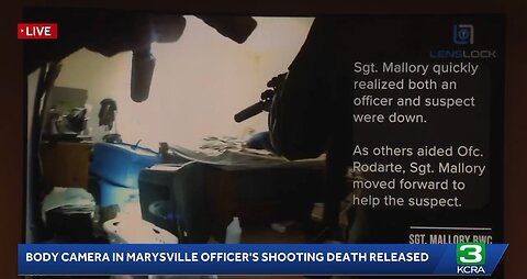BODY CAMERA IN MARYSVILLE OFFICER'S SHOOTING DEATH RELEASED