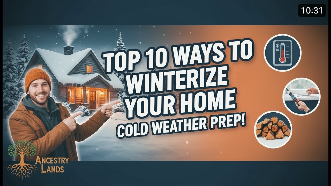 🏠 Essential Winter Home Prep: 10 Must-Do Maintenance Tasks Before the Cold Arrives