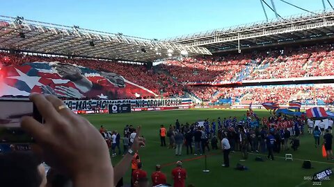 Anthem of Wisla Krakow (Henryka Reymana Arena) Biała Gwiazda