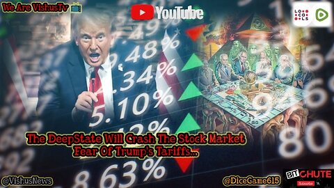 The DeepState Will Crash The Stock Market Fear 😨 Of Trump's Tariffs... #VishusTv 📺