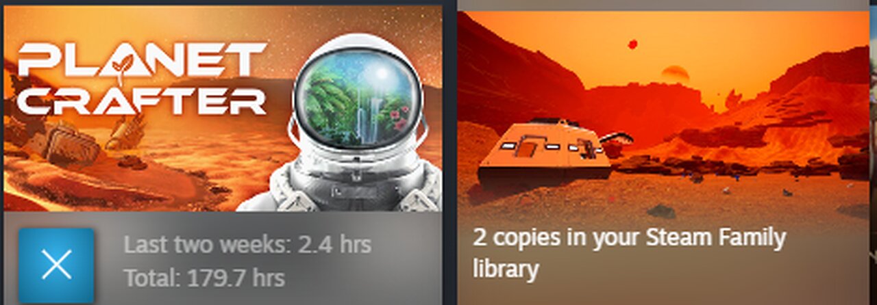 Planet crafter continue on planet Humble