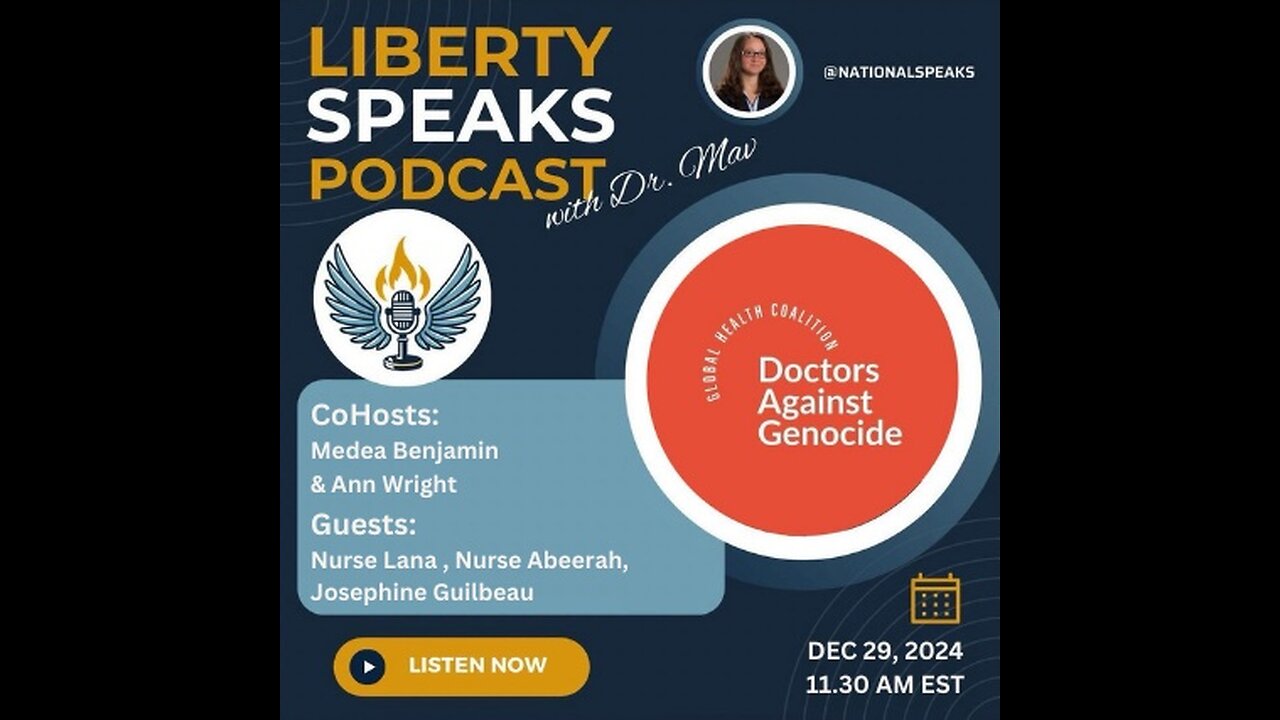 Liberty Speaks Podcast EP_009 with_Doctors Against Genocide