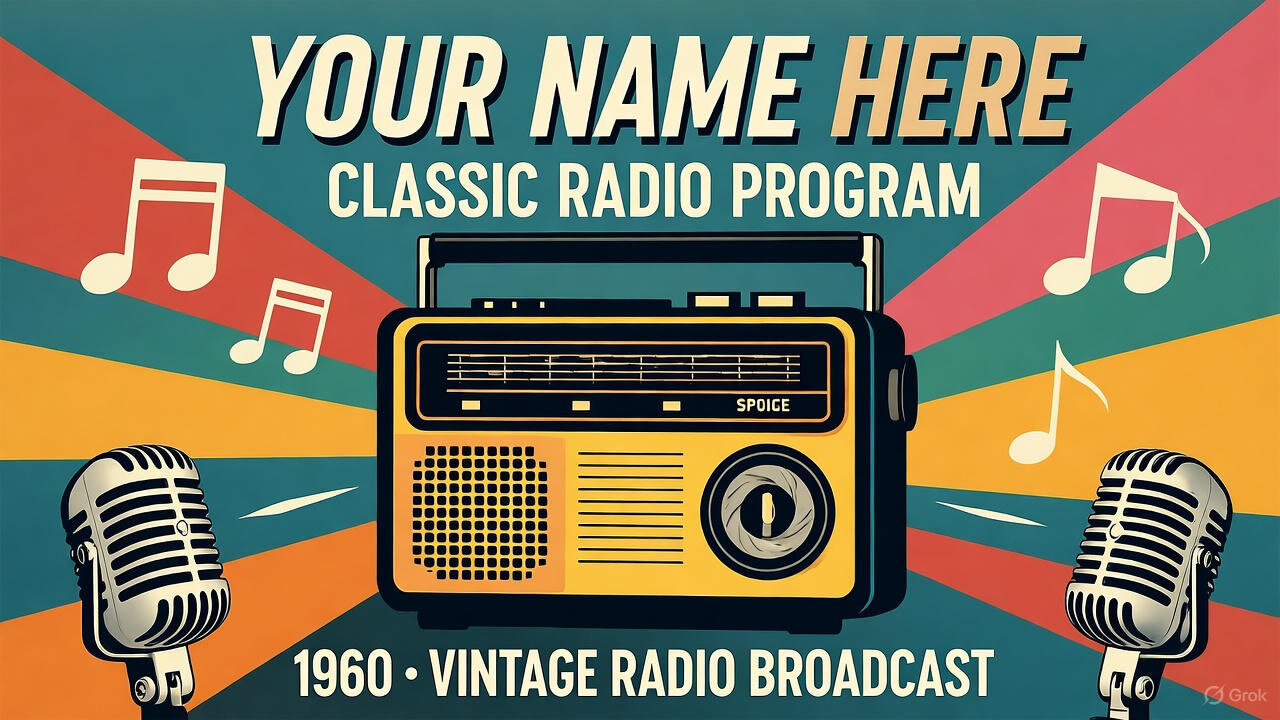 Your Name Here (1960) | Classic Old Time Radio Program | Vintage Audio Entertainment