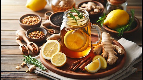 Burn Fat Naturally! Try This Easy Weight-Loss Tea Recipe with Ginger & Lemon