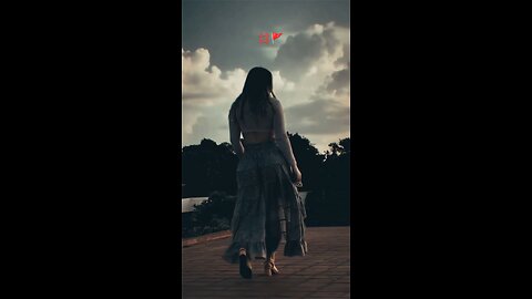 cute girls Indian girls walking around the house 🏠