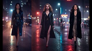 Female Celebrities as High-End Mafia Queen | AI Generated