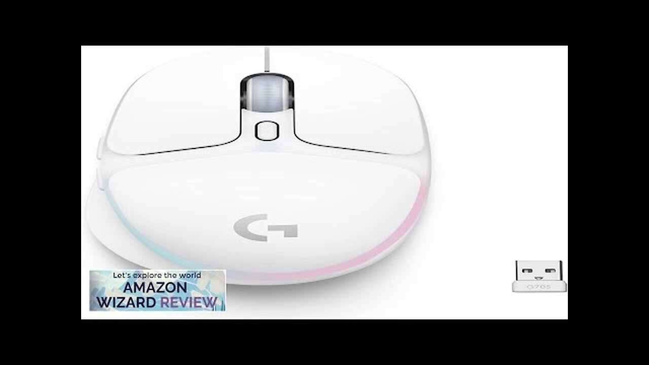 Logitech G705 Wireless Gaming Mouse Customizable LIGHTSYNC RGB Lighting Lightspeed Review