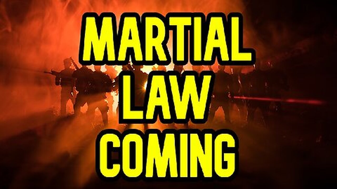 BREAKING - Martial Law Ready to Be Enforced Nationwide!