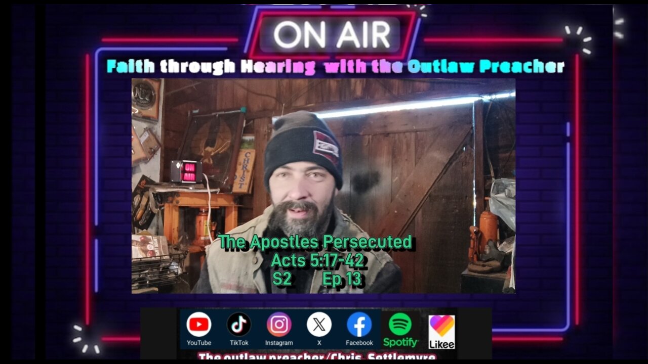 The Apostles Persecuted Acts 5:17-42 S2 Ep 13