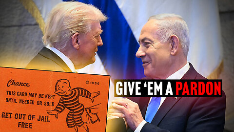 Donald Trump At The Knesset: "Give Him (Benjamin Netanyahu) A Pardon!"