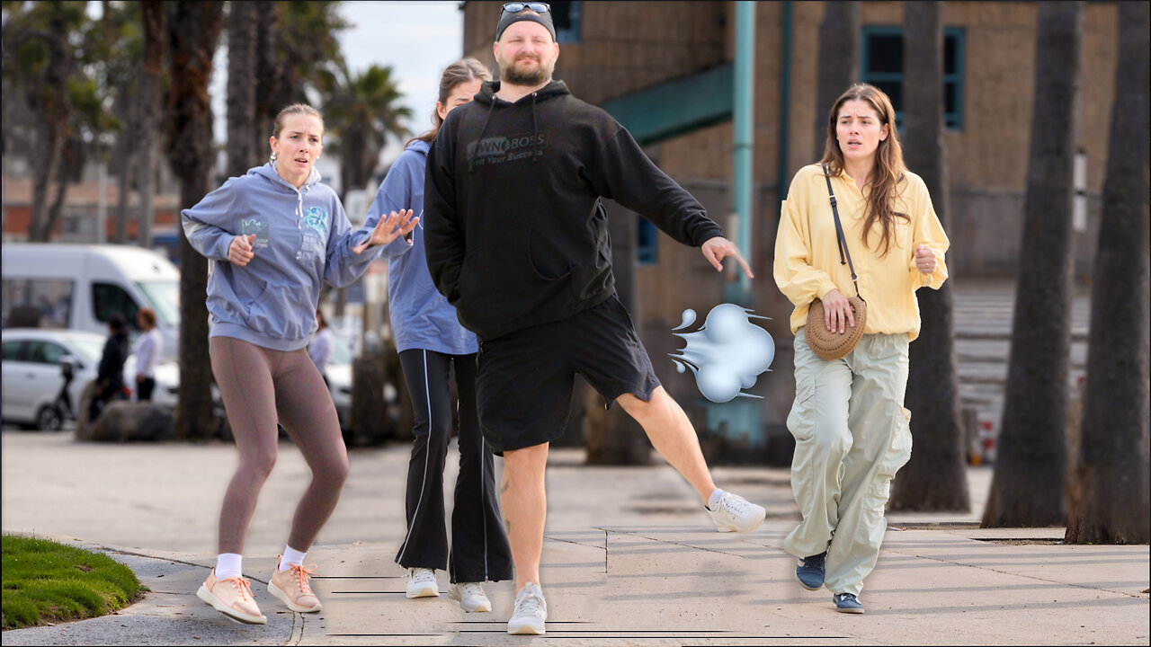 Funny FART Prank at the Beach!! BRAIN BLAST!!