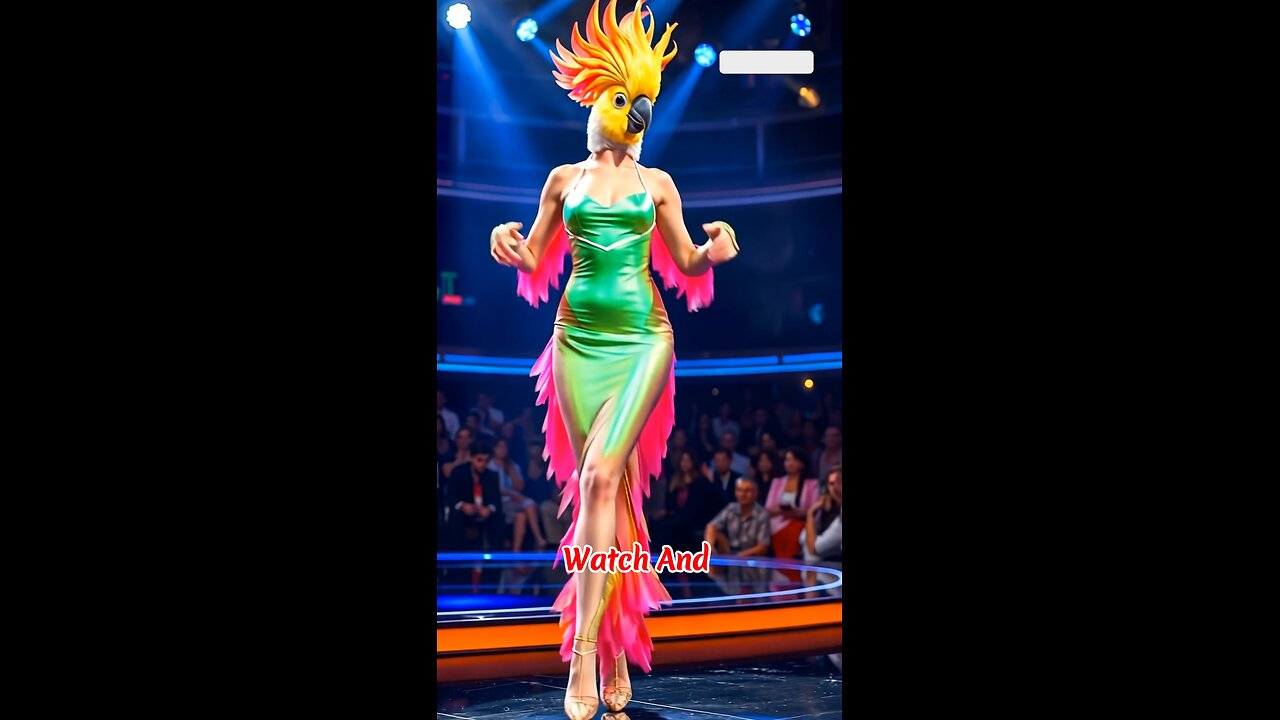 The Woman Performs a Fusion with a Parrot on AGT #agt #americagottalent #magic #ai #talent