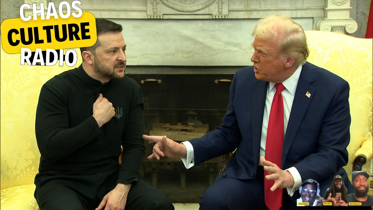 Tense Oval Office Arguments Between Trump And Zelenskyy