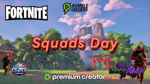 ~Fotrnite~ Squads Day AGAIN! Get in the Car, Charles is our Pilot!