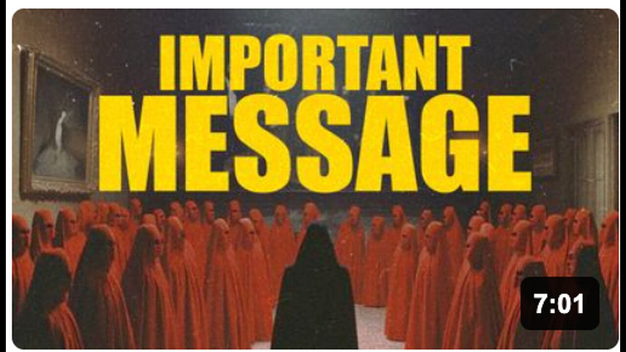 IMPORTANT MESSAGE FOR ALL OF YOU