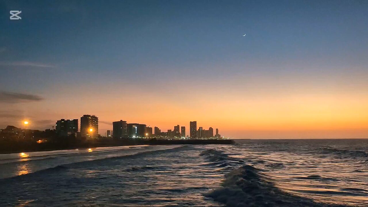 Sunset at sea Colombia