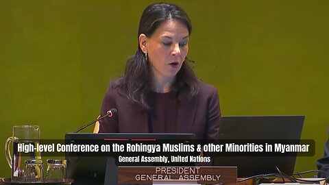 02. High-level Conference on the Rohingya Muslims & other Minorities in Myanmar