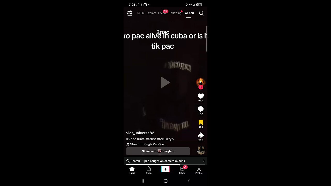 2pac alive and making videos??