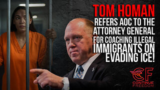 Does Tom Homan want AOC in Jail?