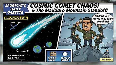 Sportcat’s Daily Gazette | PRESIDENTIAL POWER TRIPS! Gas Station Gourmet Almost Kills Sportcat!