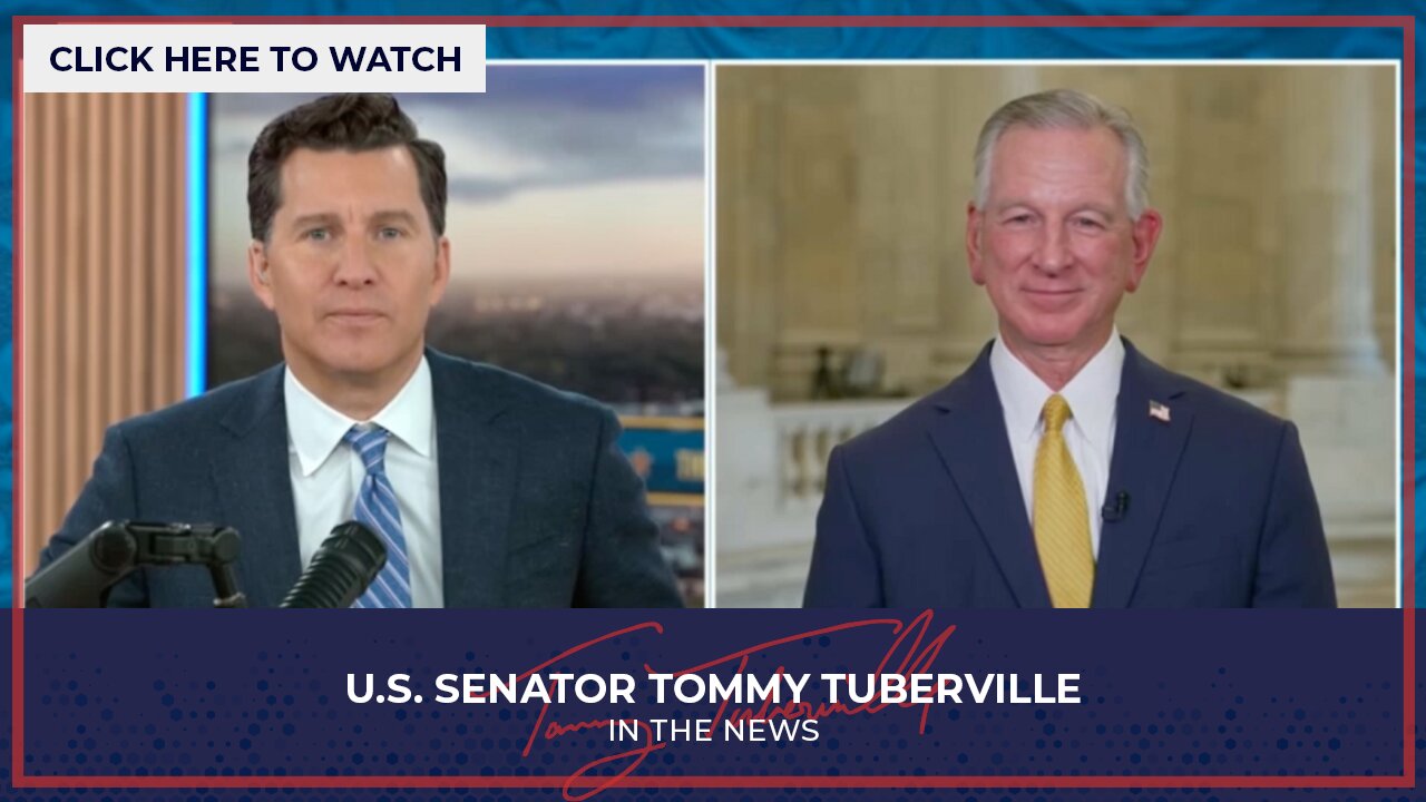 Senator Tuberville Joins the Will Cain Show to Advocate for Strikes on Narco-Terrorists