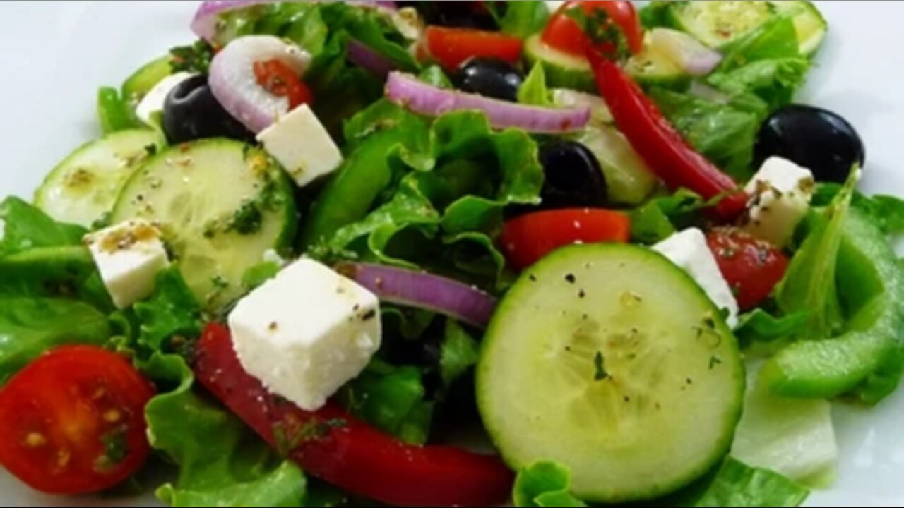 Easy Greek Salad recipe, super healthy and delicious , how to cook