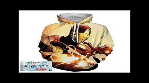 Marvel Comics The Fearless Iron Man Full Print Hoodie Review