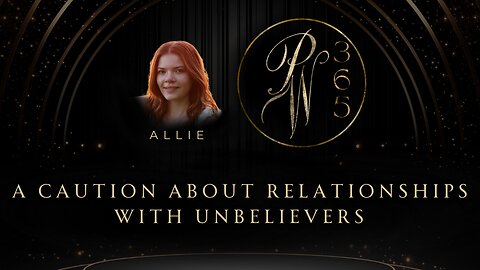 A Caution About Relationships With Unbelievers